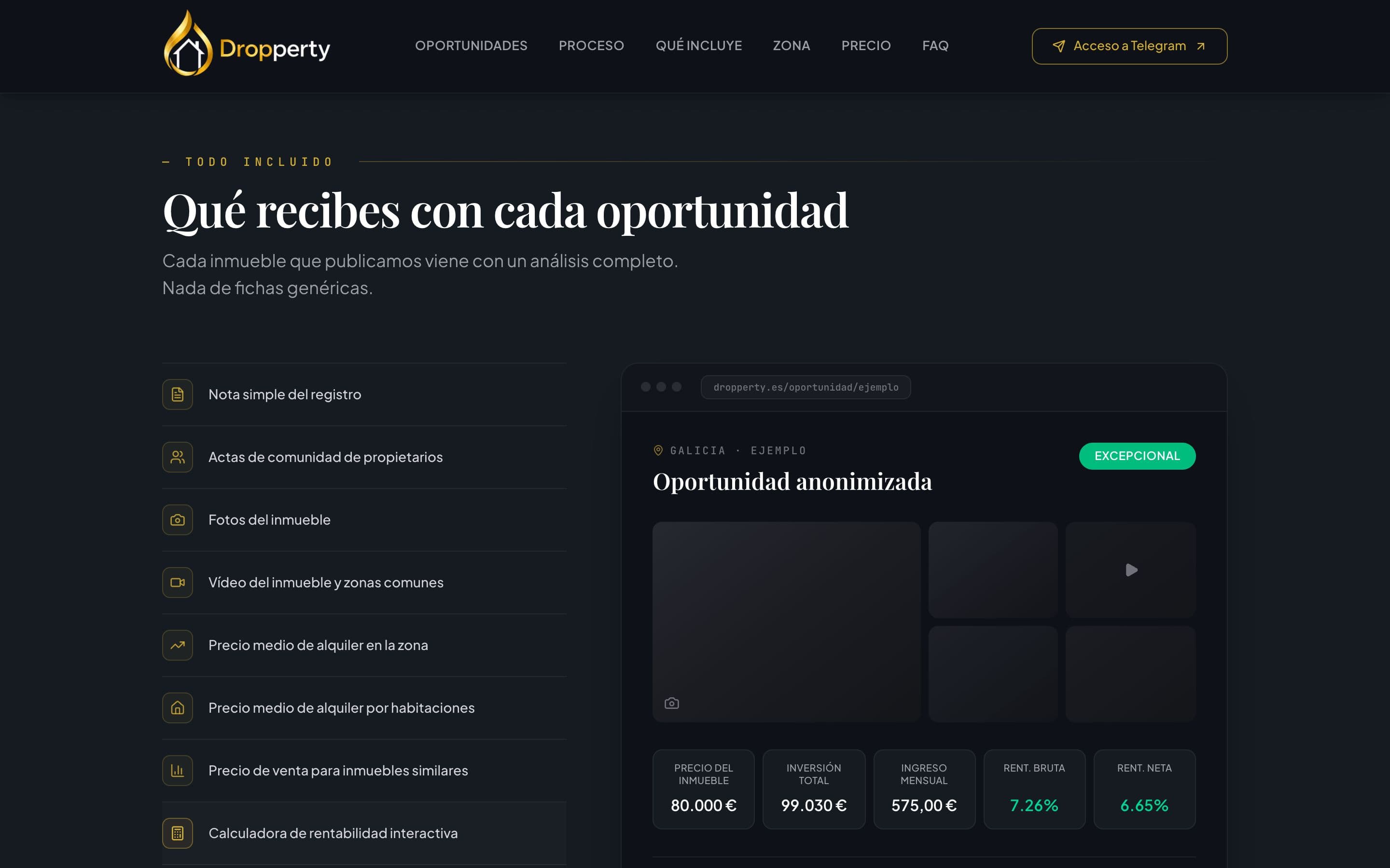 Qué recibes con cada oportunidad: análisis completo
