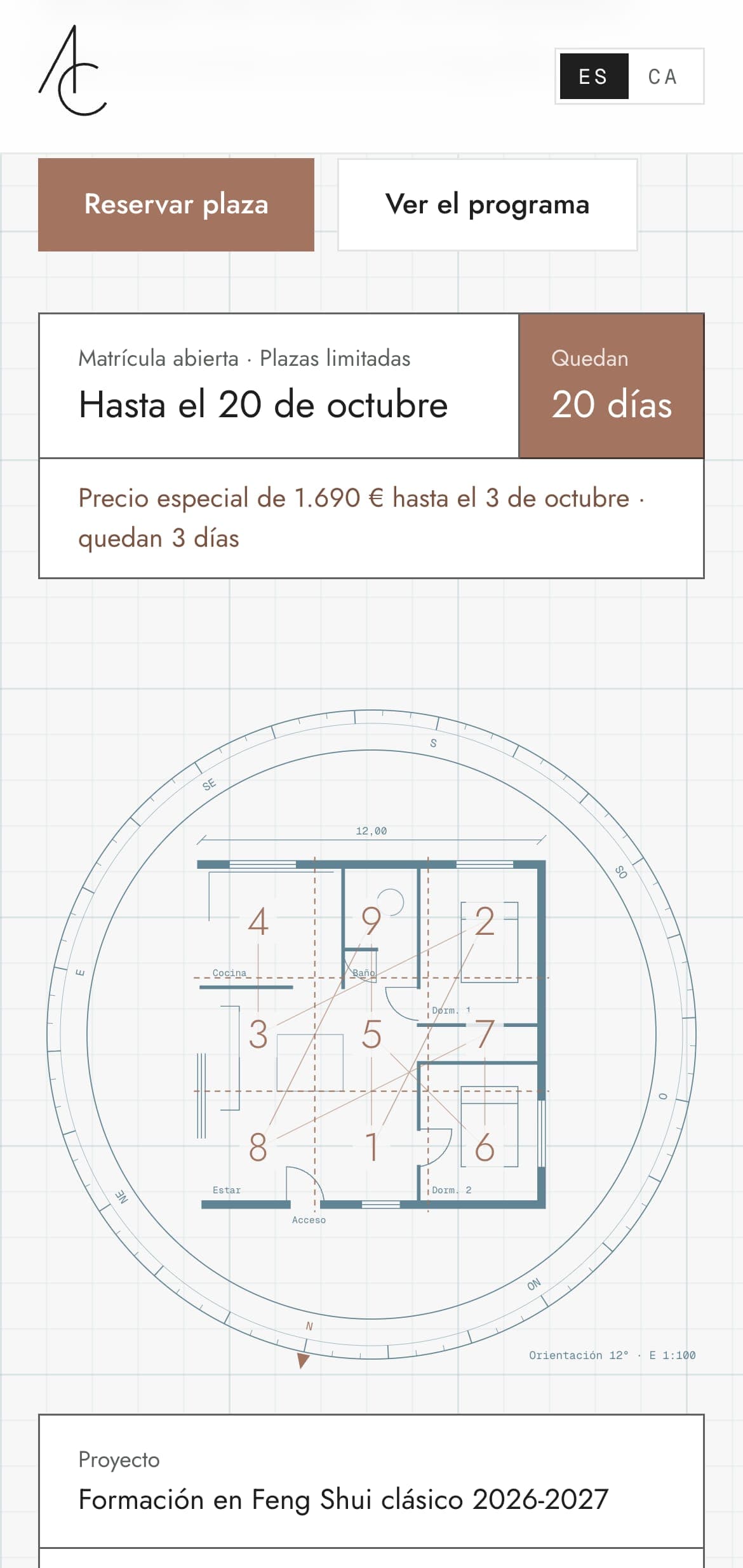 Escuela Alicia Castan en el móvil